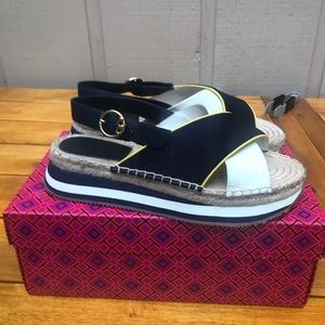 Tory Burch Daisy Sport Sandals Size 8.5